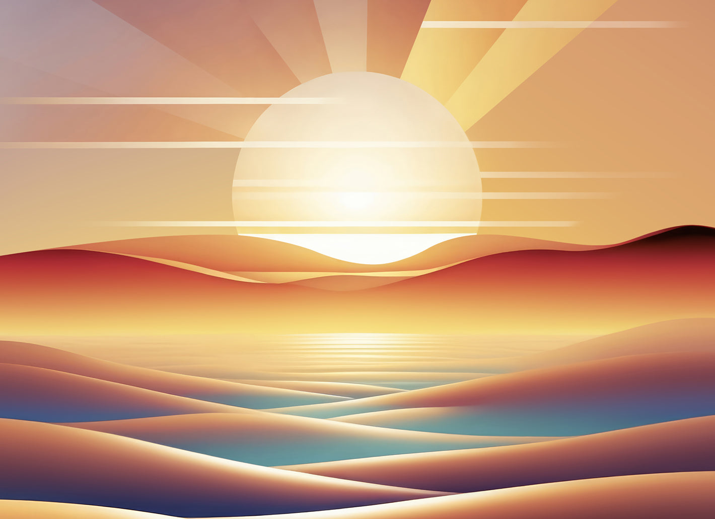 Sun Set in the Sun Set - III