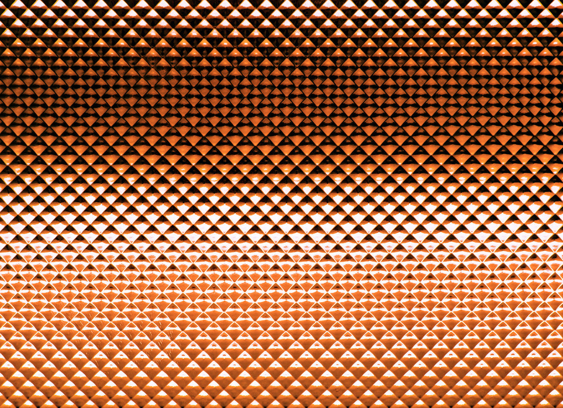 Close view of WHELM Amber photographic surface and pattern