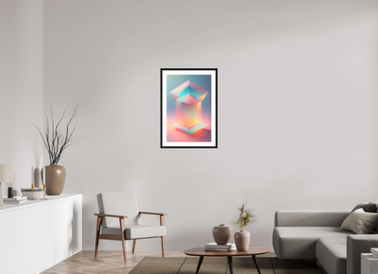 50 x 75 cm, 5-CM-Hmü-photorag-ultra-s-FrHamburg-OakBlack20mm-PPNWhite5CM Glass Shapes ww