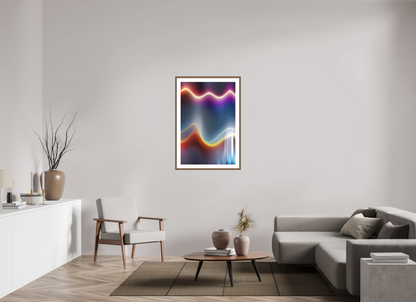 70 x 105 cm, 5-CM-Hmü-photorag-ultra-s-FrHamburg-Walnut20mm-PPNWhite5CM Matter in Time - IV