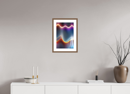 30 x 45 cm, 5-CM-Hmü-photorag-ultra-s-FrHamburg-Walnut20mm-PPNWhite5CM Matter in Time - IV