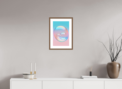 30 x 45 cm, 5-CM-Hmü-photorag-ultra-s-FrHamburg-Walnut20mm-PPNWhite5CM Bubble Up ww