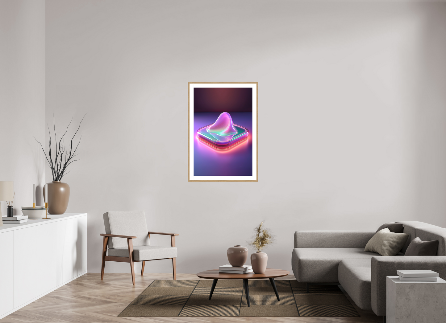 70 x 105 cm, 5-CM-Hmü-photorag-ultra-s-FrHamburg-EikenNatuur20mm-PPNWhite5CM Glass Tiles 01 - ww