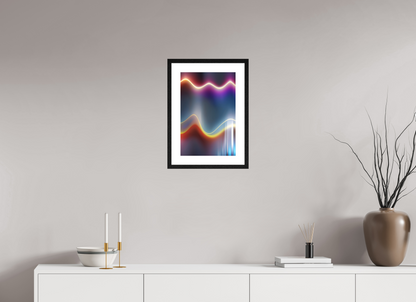 30 x 45 cm, 5-CM-Hmü-photorag-ultra-s-FrHamburg-OakBlack20mm-PPNWhite5CM Matter in Time - IV