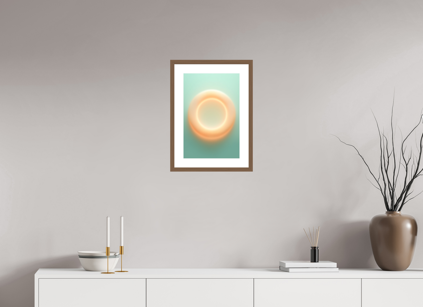 30 x 45 cm, 5-CM-Hmü-photorag-ultra-s-FrHamburg-Walnut20mm-PPNWhite5CM O - Yellow