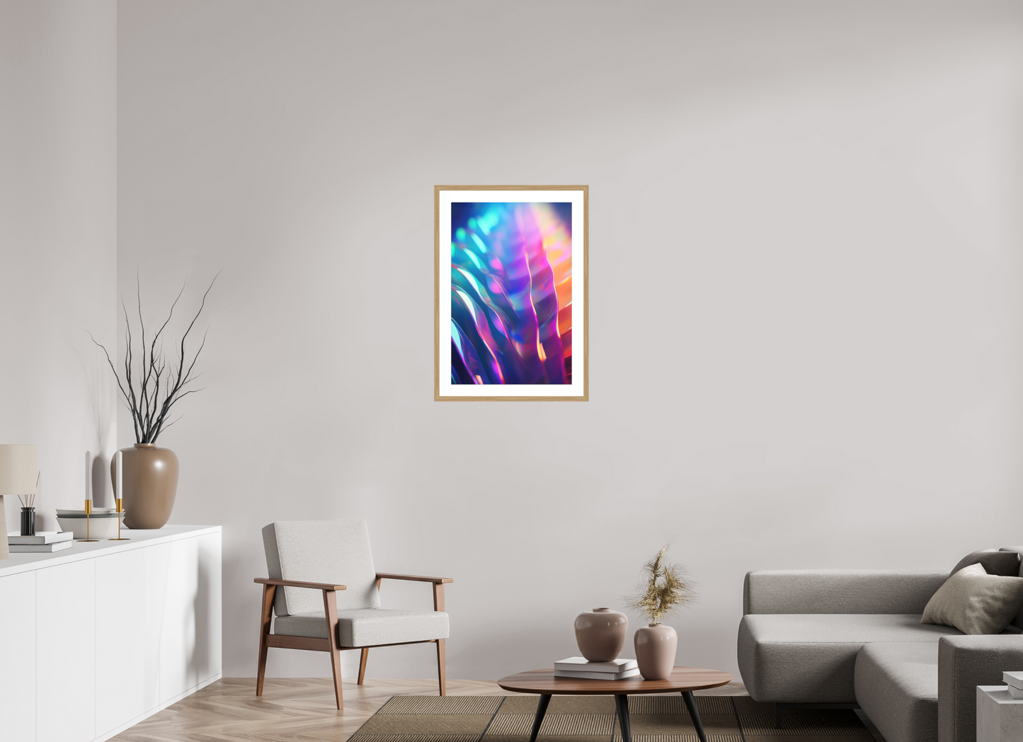 50 x 75 cm, 5-CM-Hmü-photorag-ultra-s-FrHamburg-EikenNatuur20mm-PPNWhite5CM Feathers