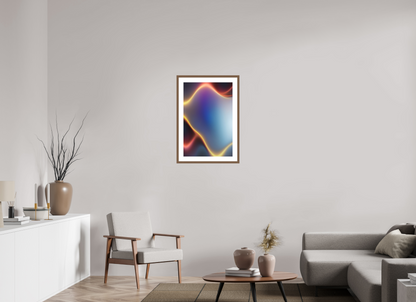 50 x 75 cm, 5-CM-Hmü-photorag-ultra-s-FrHamburg-Walnut20mm-PPNWhite5CM Matter in Time - II
