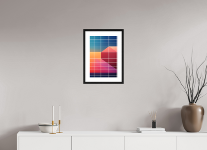 30 x 45 cm, 5-CM-Hmü-photorag-ultra-s-FrHamburg-OakBlack20mm-PPNWhite5CM Gradient Architect I ww