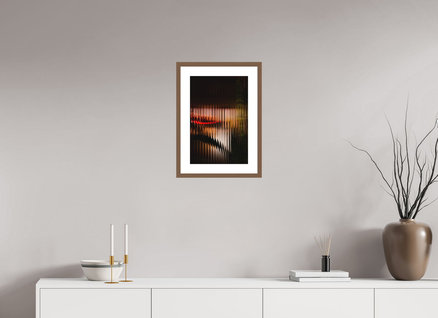 30 x 45 cm, 5-CM-Hmü-photorag-ultra-s-FrHamburg-Walnut20mm-PPNWhite5CM Diorama - I