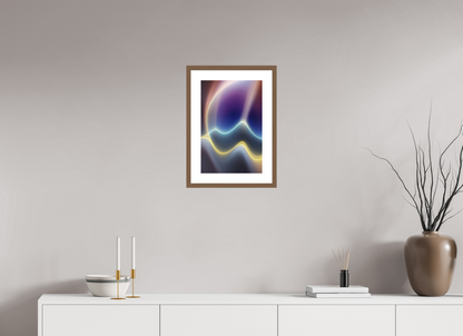 30 x 45 cm, 5-CM-Hmü-photorag-ultra-s-FrHamburg-Walnut20mm-PPNWhite5CM Matter in Time - V