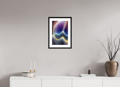 30 x 45 cm, 5-CM-Hmü-photorag-ultra-s-FrHamburg-OakBlack20mm-PPNWhite5CM Matter in Time - V