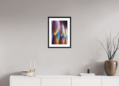 30 x 45 cm, 5-CM-Hmü-photorag-ultra-s-FrHamburg-OakBlack20mm-PPNWhite5CM Matter in Time - III