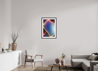 50 x 75 cm, 5-CM-Hmü-photorag-ultra-s-FrHamburg-OakBlack20mm-PPNWhite5CM Matter in Time - II
