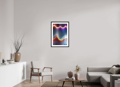 50 x 75 cm, 5-CM-Hmü-photorag-ultra-s-FrHamburg-OakBlack20mm-PPNWhite5CM Matter in Time - IV
