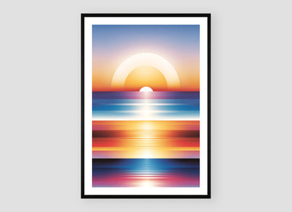 Sonnenuntergang im Sonnenuntergang - I 