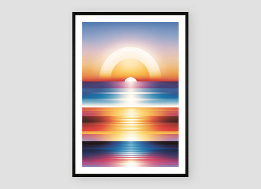 Zonsondergang in de zonsondergang - I 