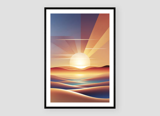 Zonsondergang in de zonsondergang - III 